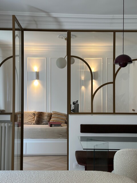 Verrière Art Déco Bronze