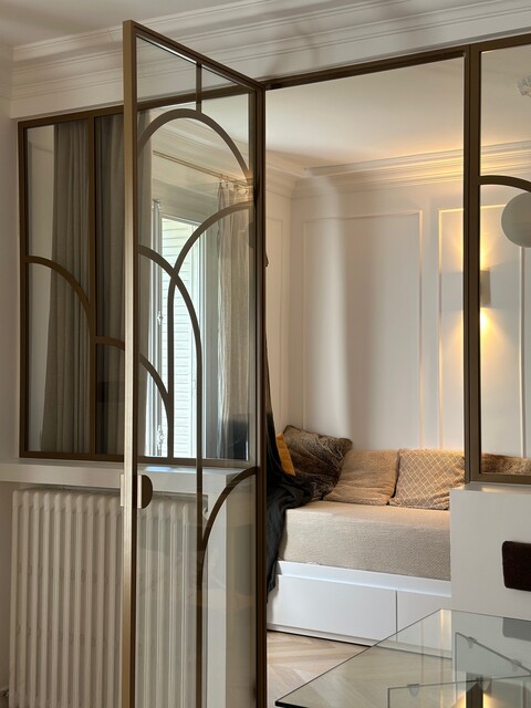 Verrière Art Déco Bronze