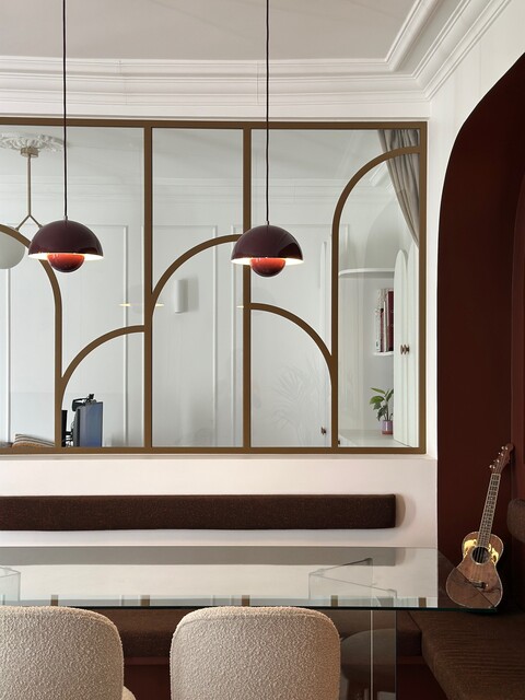 Verrière Art Déco Bronze