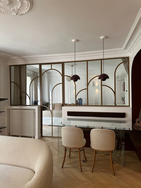 Verrière Art Déco Bronze