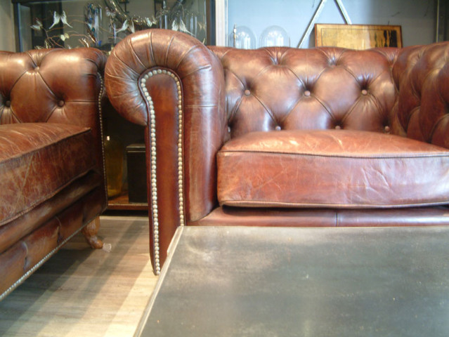 Fauteuils et canapés Chesterfield