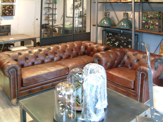 Fauteuils et canapés Chesterfield