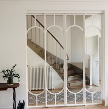 Verrière Blanche Art Déco