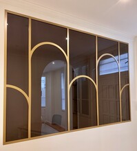 Verrière bronze Art Déco