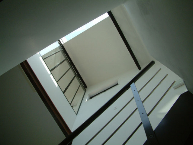 Verrière d'intérieur et escalier