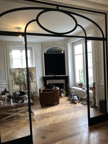 Verrière d'intérieur sur mesure