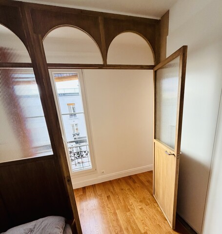 Verrière en chêne massif