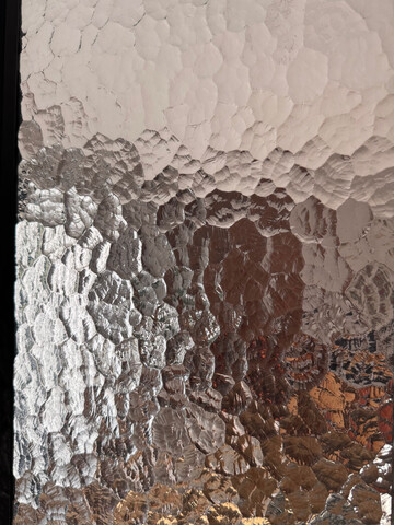 Verrière Mondrian en verre monumental et verre clair à Paris 16