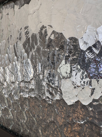 Verrière Mondrian en verre monumental et verre clair à Paris 16